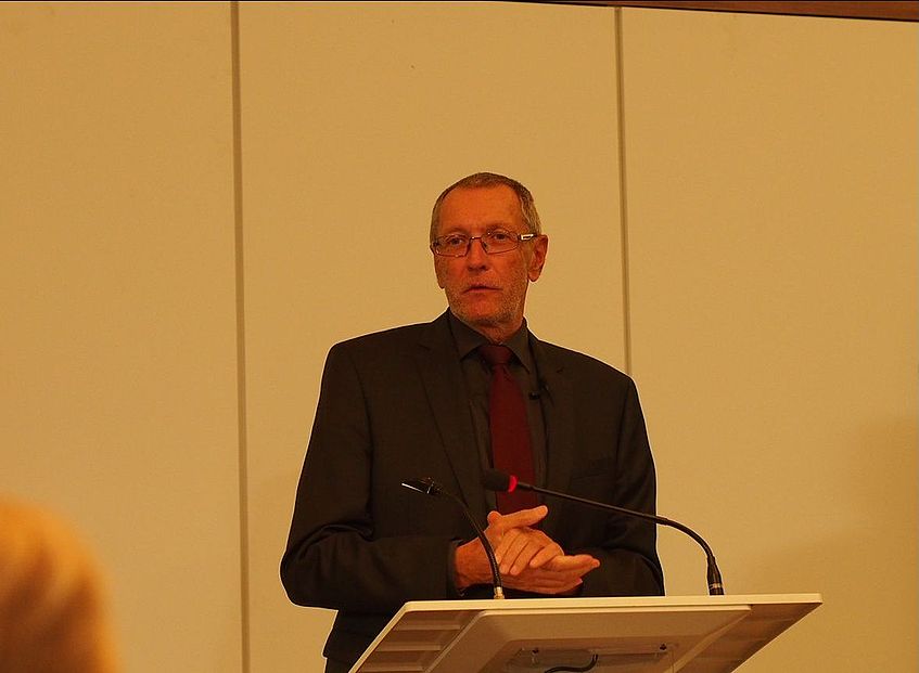 Konrad Paul Liessmann bei seinem Vortrag 